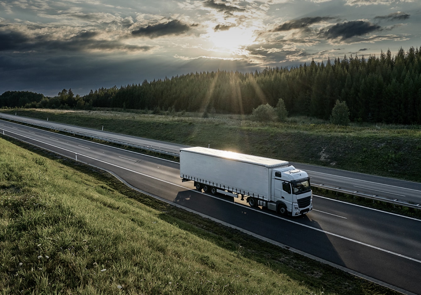 Truck on Landscape